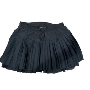 Zella Black Pleated Tennis Skirt